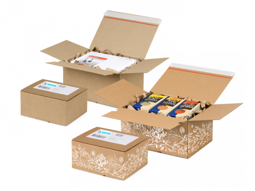 Dostavne kutije, obične, smeđe