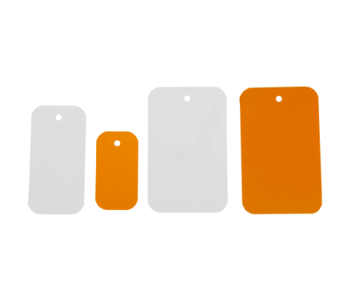 Viseće etikete, PVC