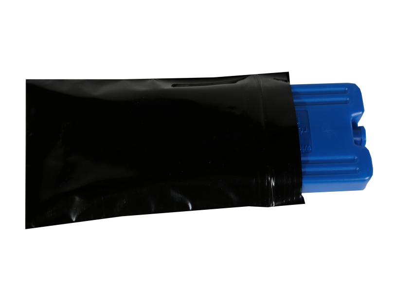 MECAFERM - Vrećice s pat. zatvaračem, crne