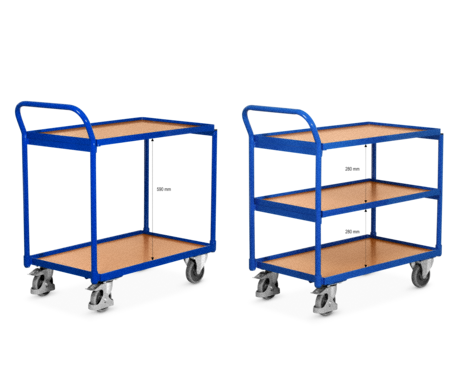 Kolica s nosivim pločama