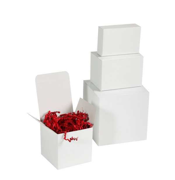 Kutijice od punog kartona, bijele