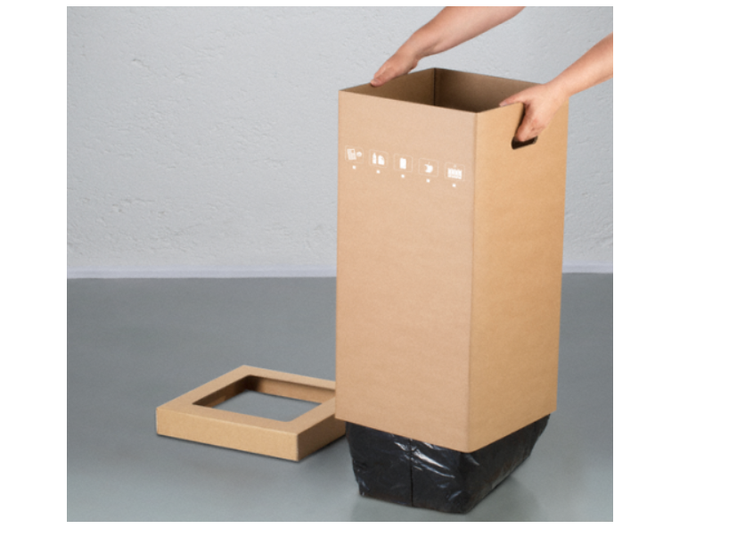 Kutije za otpad, smeđe