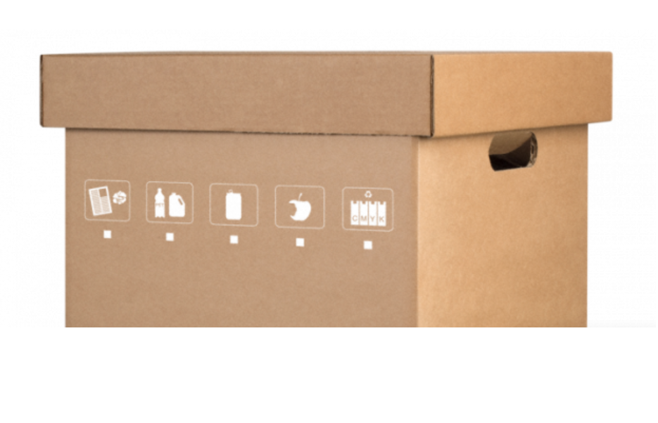 Kutije za otpad, smeđe