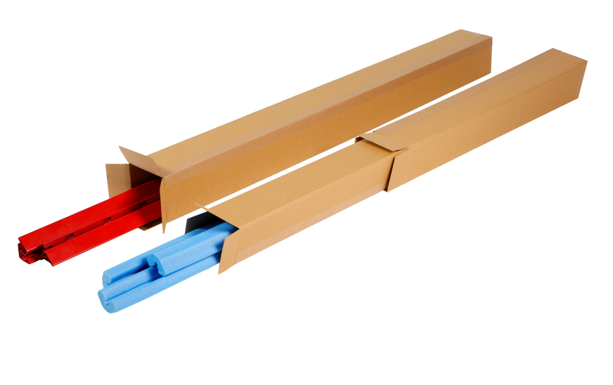 Dugačke kutije, teleskopske, smeđe