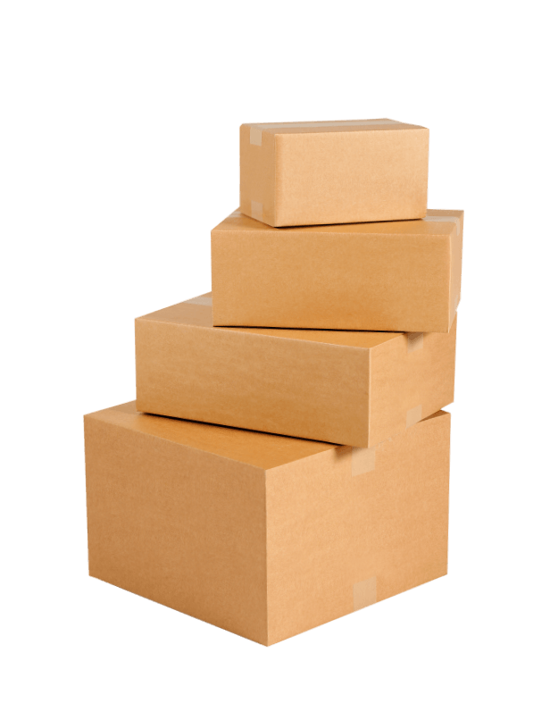 Preklopive kutije, 2-valne, smeđe